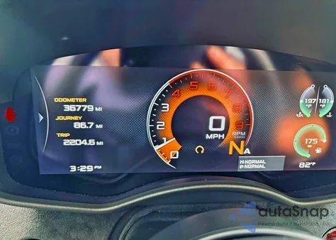 2019 Mclaren Automotive 600Lt z USA, uszkodzony, nr VIN SBM13RAA5KW006729